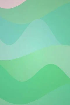 Gradient Waves Abstract Background Stock Illustration