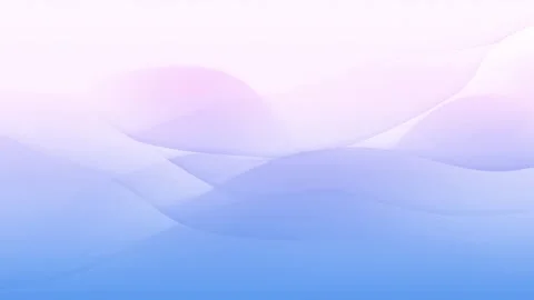 Gradient Waves Background, Soft Abstract Pink and Blue 4K Looping Animation Stock Footage 306534244
