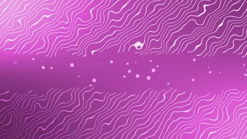 Gradient wavy lines framing white center background animation Stock Footage 328419864