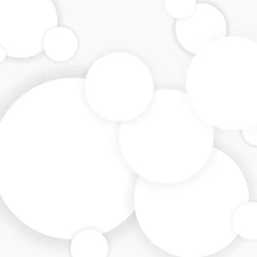 Gradient of white round space of message pattern background. Stock Illustration