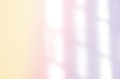 Gradient window natural shadow overlay effect on white texture background, fo Stockfoto's