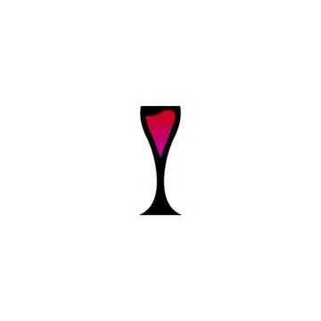 Gradient wine Stock Illustration