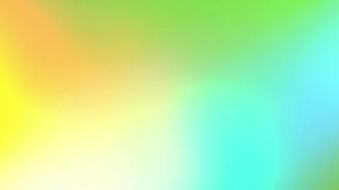 Gradient of yellow green orange teal colors. Blurred background Stock Illustration