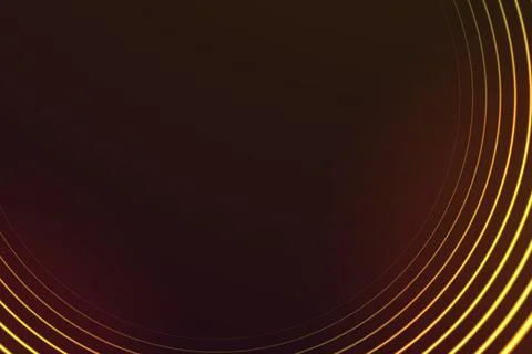 Gradient Yellow Laser Glowing Abstract Background Stock Illustration