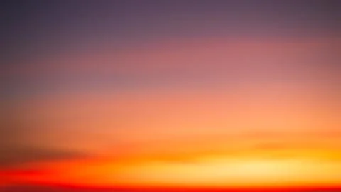 Gradient Yellow Sunset Background effect Shine Orange Light Pastel Sun Stock Photos