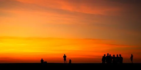 Gradient Yellow Sunset Background effect Shine Orange Light Pastel Sun Stock Photos