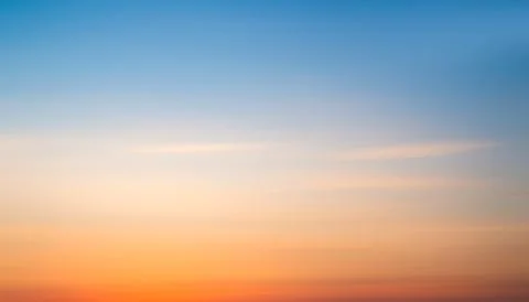 Gradient Yellow Sunset Background effect Shine Orange Light Pastel Sun Stock Photos