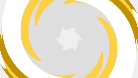 Gradient yellow turning fire star drawing background animation Stock Footage 125480972