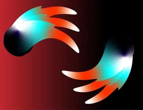 Gradients wallpaper Stock Illustration