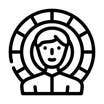 Grading scale kyc line icon vector illustration 스톡 일러스트