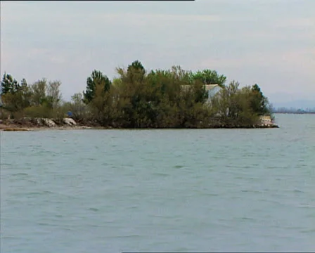 GRADO lagoon camera boat 3 Video stock 23927679