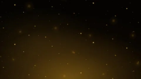 Gradual gradient from dark to golden light with floating luminous particles.. 動画素材 336365147