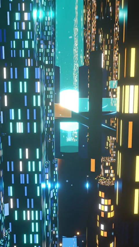 Gradual push-in highlighting the color contrast between, Vertical 9:16 4K Stock-Footage 336840726