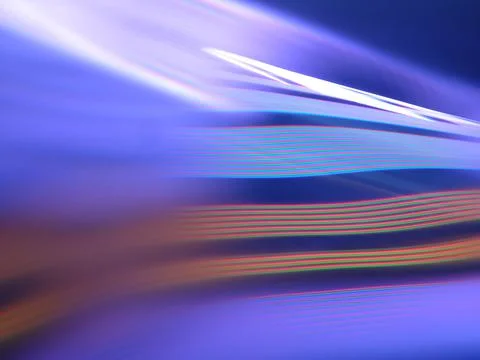 Gradual rhythmic light trajectory Stock Illustration