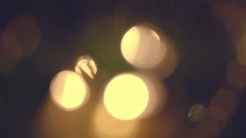 Gradual Yellow Lights Video stock 86521476