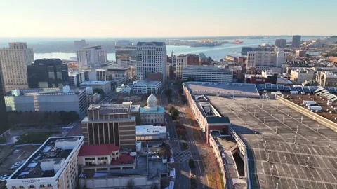 Gradually Advancing - Norfolk, VA Video stock 336364020