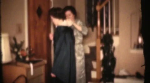 The graduate dressing pt. 3 Stock Footage 41776106