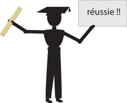 Graduate Stock Illustration