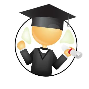Graduate Stock Illustration