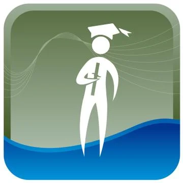 Graduate Stock Illustration