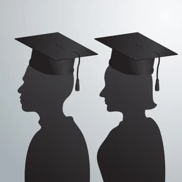 Graduate vector Stock Illustration