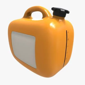 Graduated Gas Bottle 3D Model
