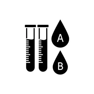 Graduated Laboratory Test Tubes Science Icon 스톡 일러스트