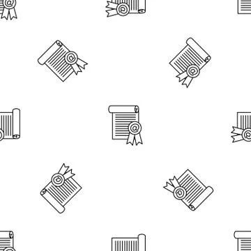 Graduated paper pattern seamless 스톡 일러스트