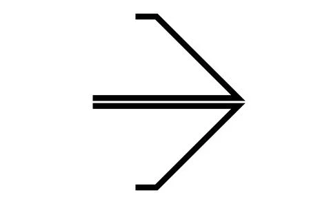Graduated triple chevron arrow, Sequential pointer icon design, Dynamic black Ilustração Stock