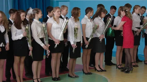 Graduates Stock Footage 25008601