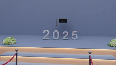Graduation 2025 Celebration Stock Footage 295507327