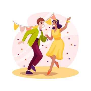 Graduation ball isolated cartoon vector illustration. Ilustración de archivo