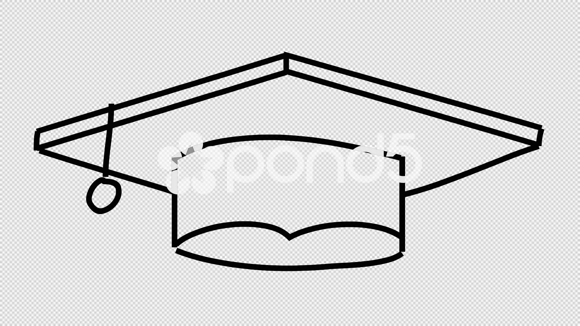 Graduation Cap Drawing PNG Transparent Images Free Download | Vector Files  | Pngtree