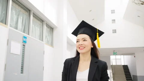 Graduation cap 스톡 동영상 164911333