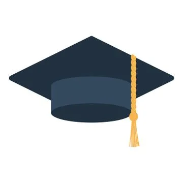 Graduation cap icon Stock Illustration