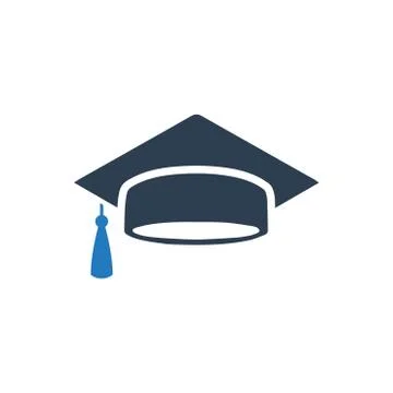 Graduation Cap Icon Illustration