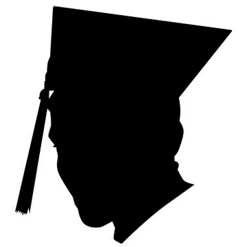 Graduation cap Stock Illustration