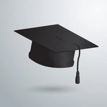 Graduation cap Stock Illustration