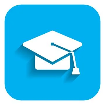 Graduation cap 스톡 일러스트