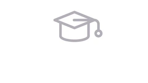 A graduation cap rests beside a computer mouse, symbolizing the blend of ed.. 스톡 동영상 334998455