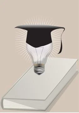 Graduation concept Stock Illustration