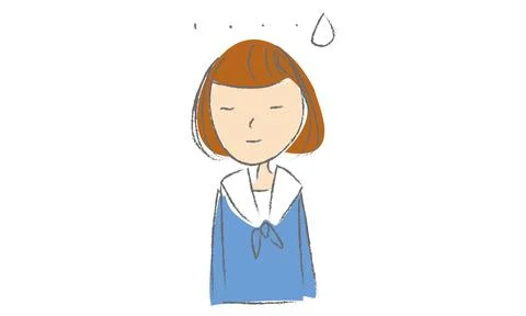 Graduation girl pattern Stock Illustration