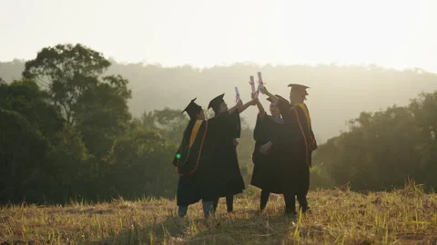 Graduation graduation ceremony 스톡 동영상 167205989