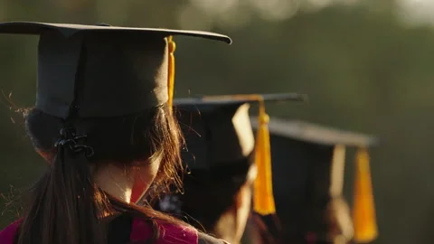 Graduation graduation ceremony Stock-Footage 167209658