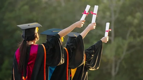Graduation graduation ceremony Stock Footage 167210848
