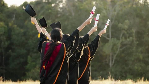 Graduation graduation ceremony Stock Footage 167217067
