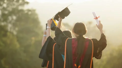 Graduation graduation ceremony Stock Footage 167217570