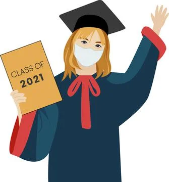 Graduation greeting Stock Illustration