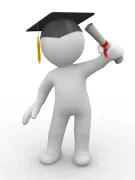 Graduation Stock Illustration