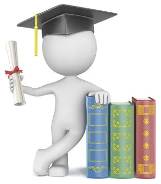 Graduation. Illustrazione stock